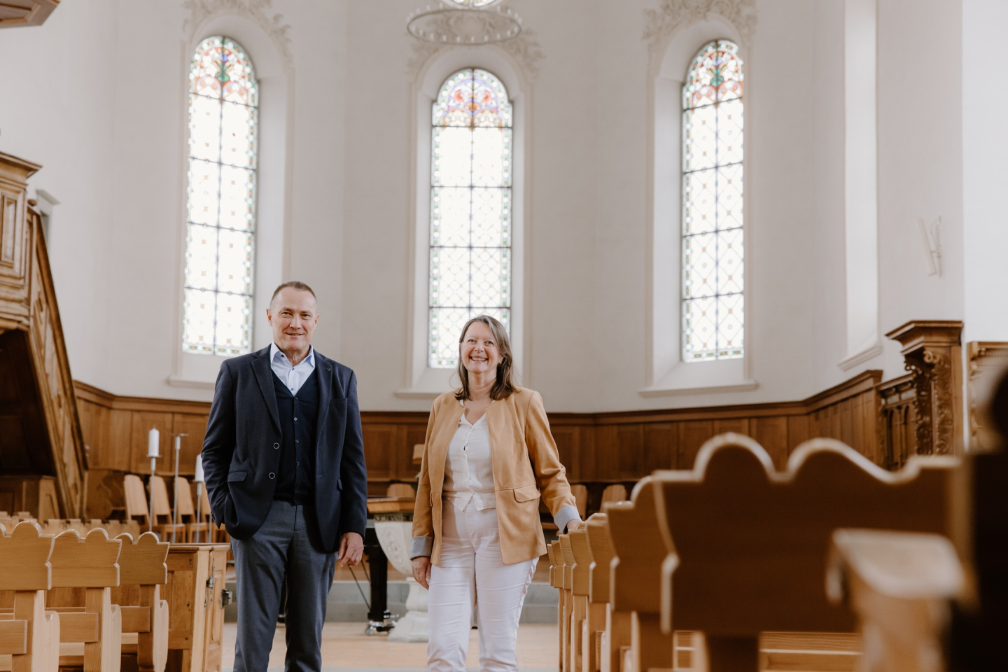 Marco Della Rosa und Dunja Roshard